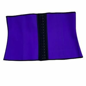 New Women Purple Corset Waist Cincher Body Shaper